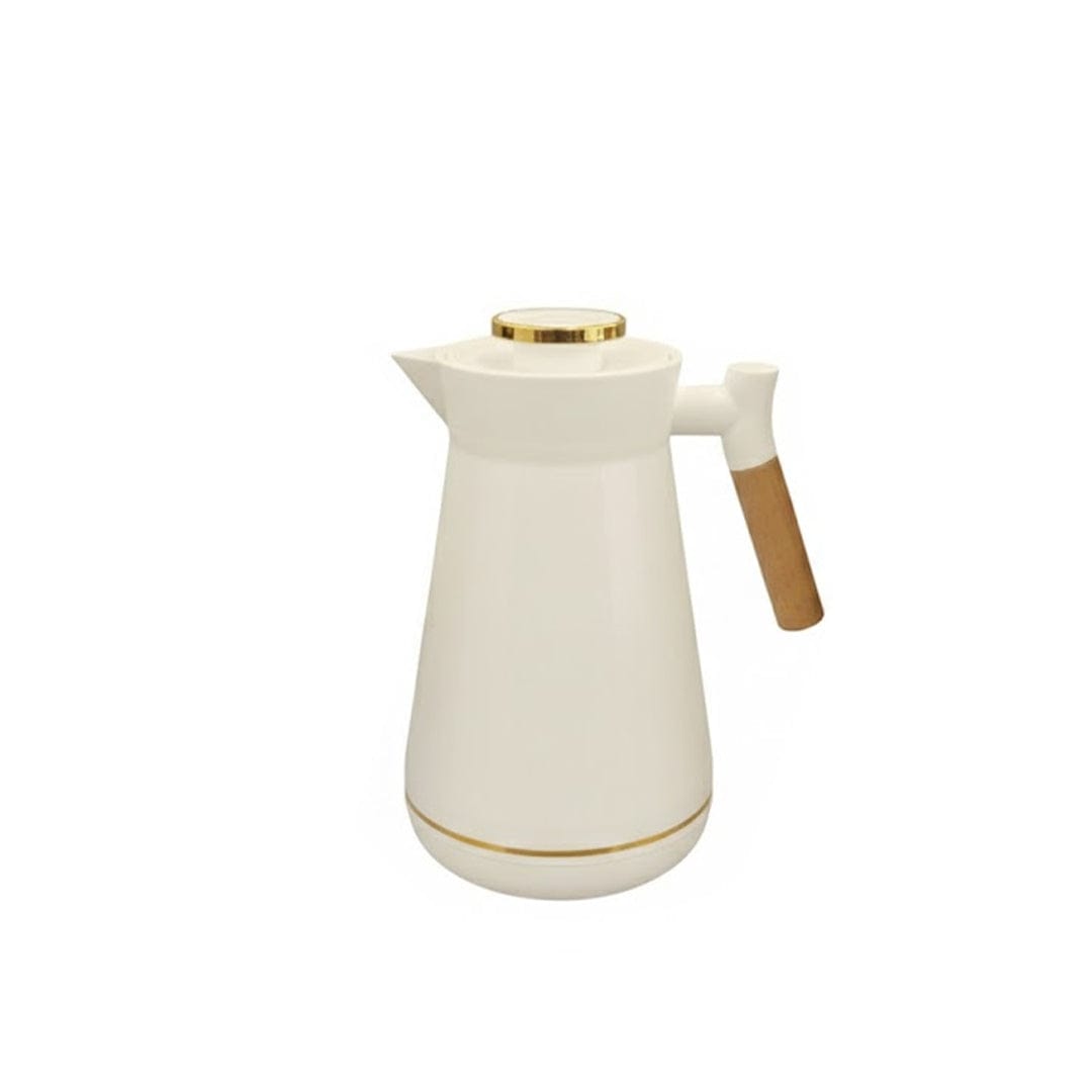 Alpha55 Pack 2 Plateaux Unis + Thermos 1L Poignée en Bois