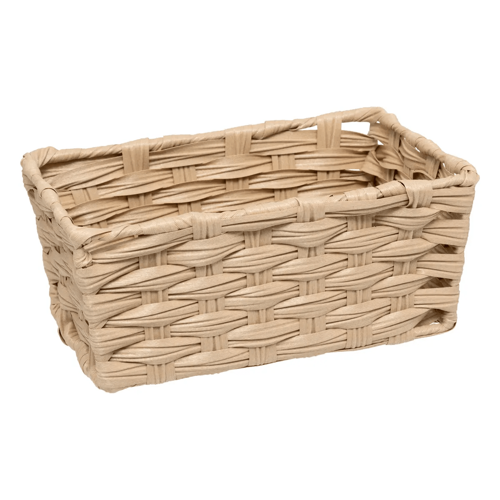 Alpha55 Panier rangement tressé naturel