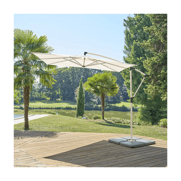 Alpha55 Parasol décentré Manoa grand format extérieur