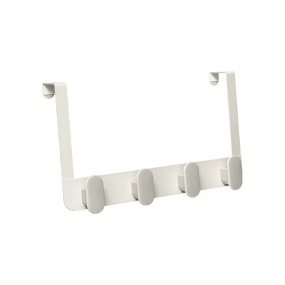 Alpha55 Patère porte LINY 4 tiges argile – Pratique & compacte
