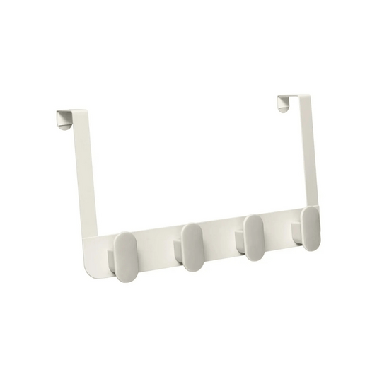 Alpha55 Patère porte LINY 4 tiges argile – Pratique & compacte