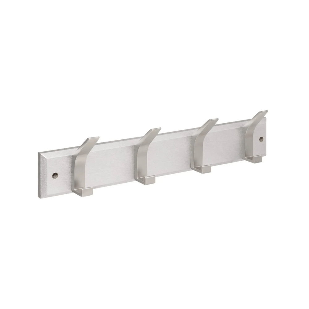 Alpha55 Patère ZINY 4 tiges argent en bois – Moderne & chic