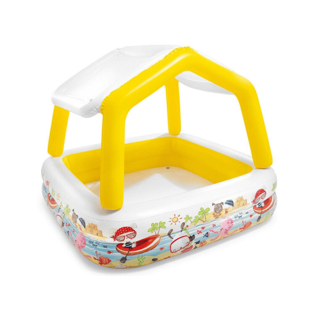 Alpha55 Piscine Gonflable avec Ombrelle Amovible Intex