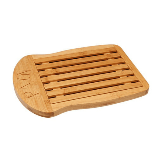Alpha55 Planche à découper pain en bambou – Pratique