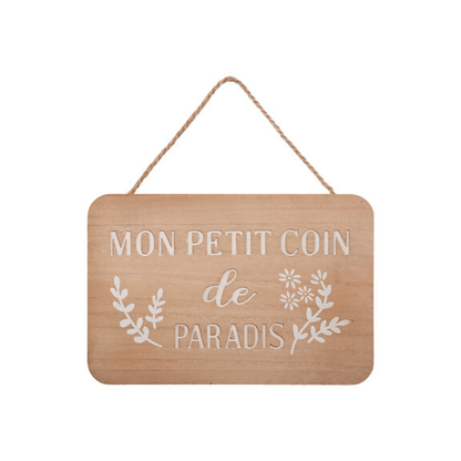 Alpha55 Plaque de Porte Krystel 25 x 17 cm