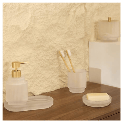 Alpha55 Plateau Solis 18,5 cm en Verre Transparent