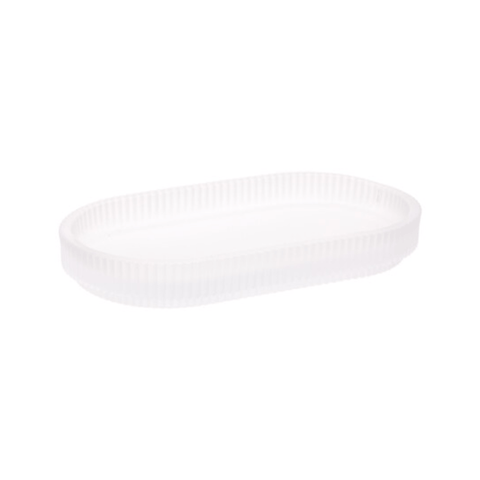Alpha55 Plateau Solis 18,5 cm en Verre Transparent
