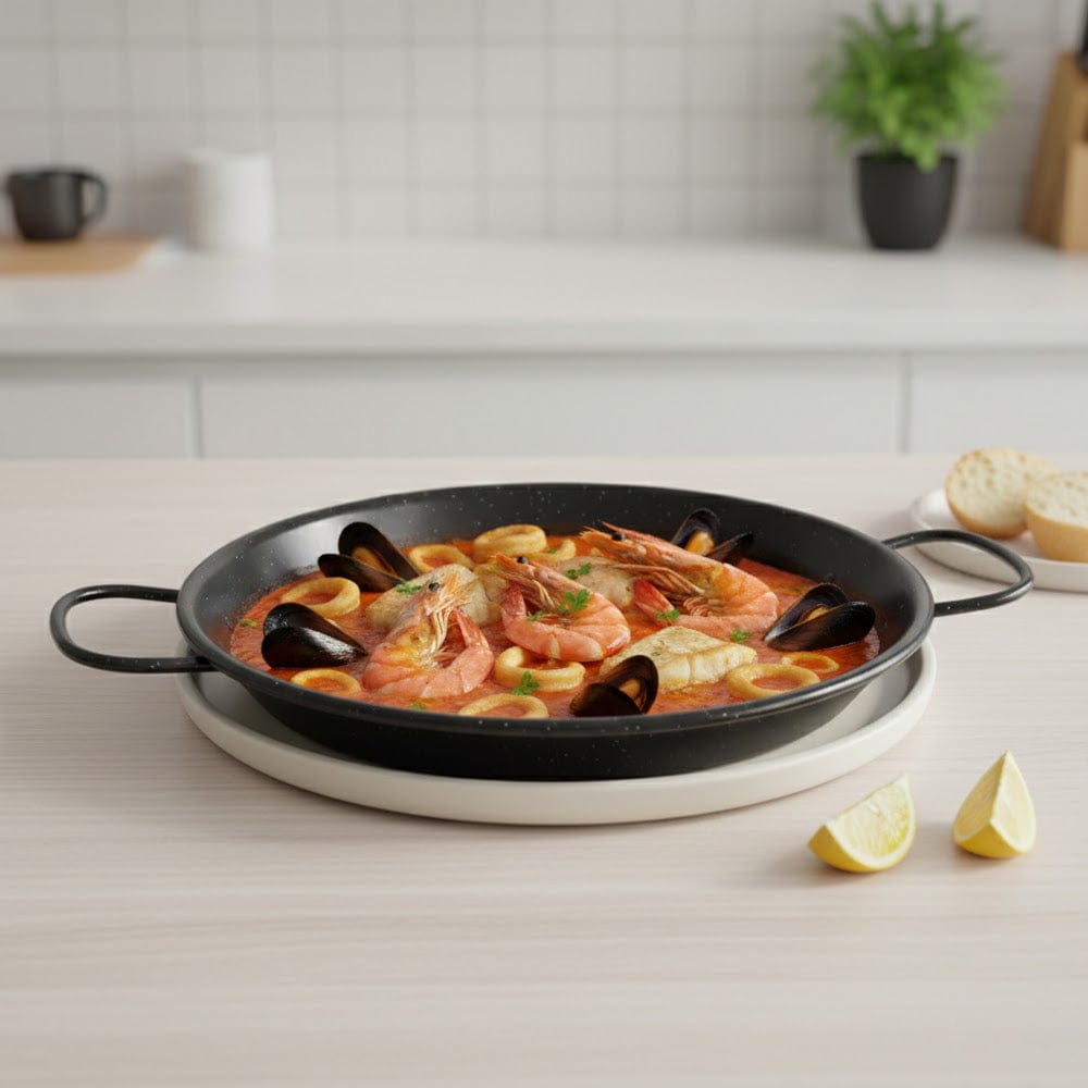 Alpha55 Poêle à Paella Premium – Cuisson Homogène