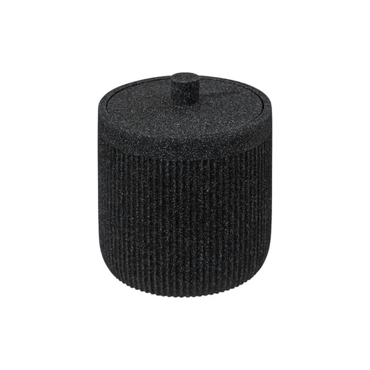 Alpha55 Pot à coton ONYX gris ardoise – Chic & pratique