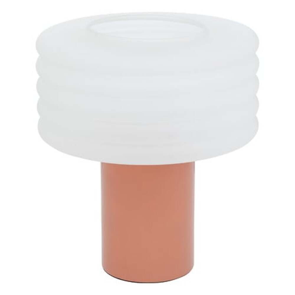 alpha55 Rose Lampe à poser en verre