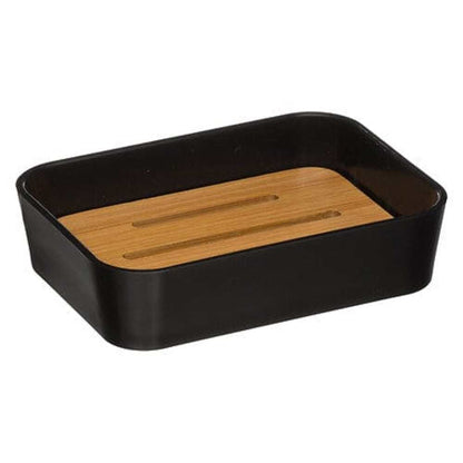 Alpha55 SALLE DE BAIN,MOBILIER SALLE DE BAIN,MEUBLE DE SDB Noir Porte savon