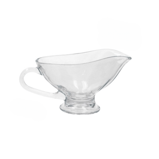 Alpha55 Saucière en Verre – Élégance & Service Précis