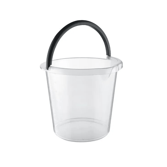 Alpha55 Seau transparent 13 L – Pratique et résistant