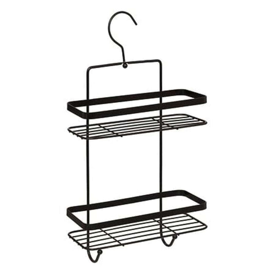 Alpha55 Serviteur de douche Venterra 2 niveaux noir