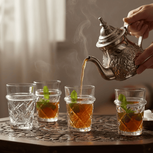 Alpha55 Set de 12 Verres Beldi Transparents – Artisanat