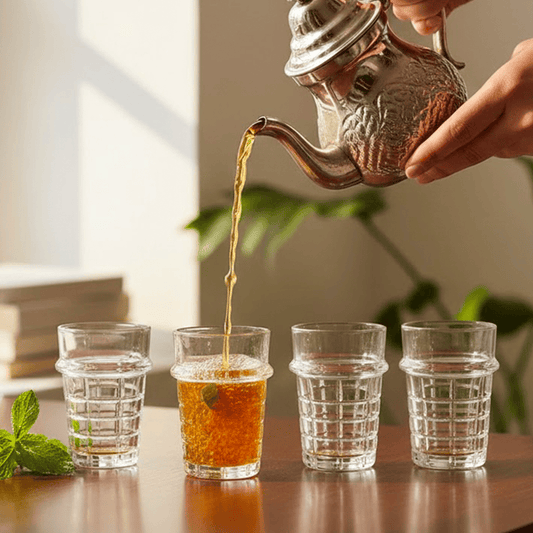 Alpha55 Set de 12 Verres Beldi Transparents – Tradition