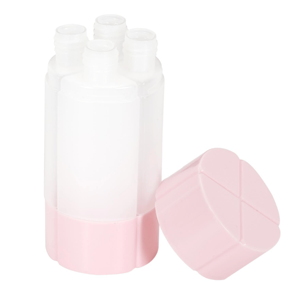 Alpha55 Set de 4 Flacons de Transport – Accessoires de Voyage Pratiques