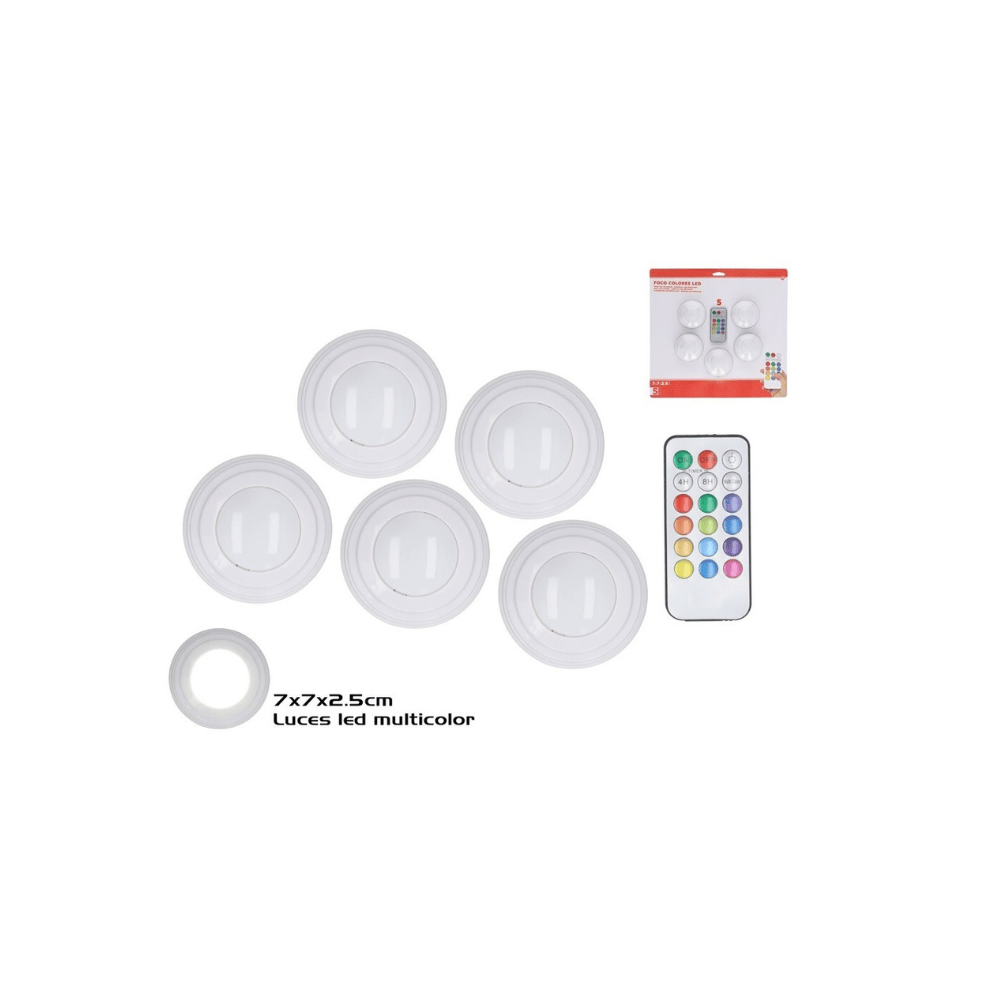 alpha55 Set de 5 ampoules LED R/C – Éclairage économique