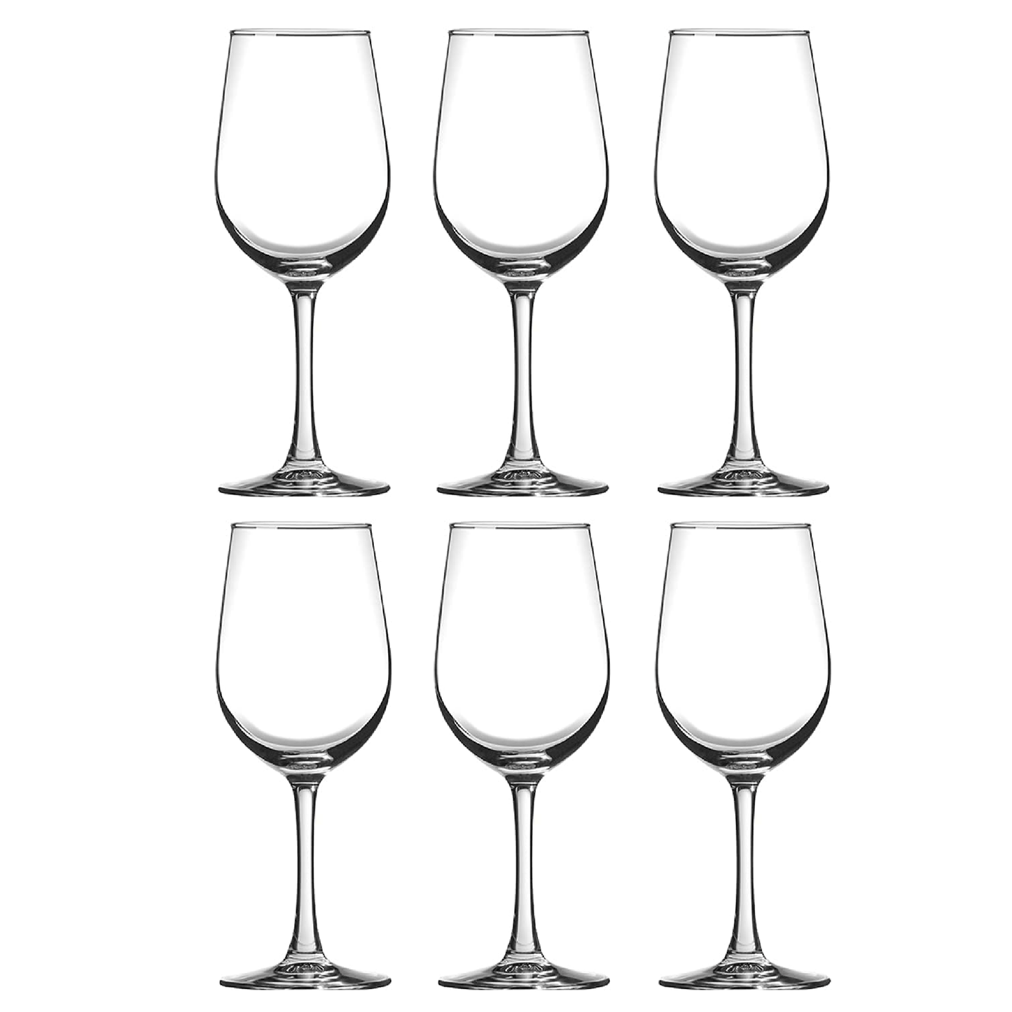 Alpha55 Set de 6 Verres à Pied – Élégants & Polyvalents