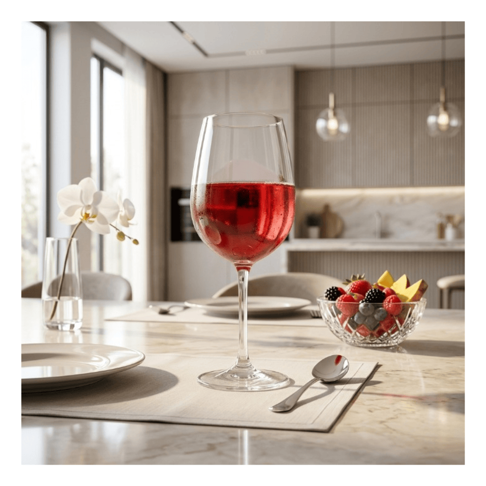 Alpha55 Set de 6 Verres à Pied Orpea 36 cl Élégants