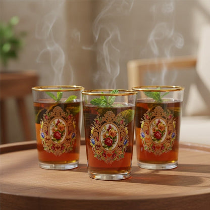 Alpha55 Set de 6 verres à thé 20 cl Marie-Antoinette