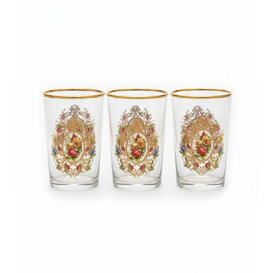 Alpha55 Set de 6 verres à thé 20 cl Marie-Antoinette