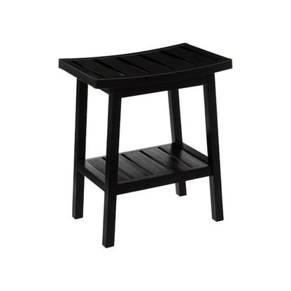Alpha55 Tabouret rangement en bambou pratique et naturel
