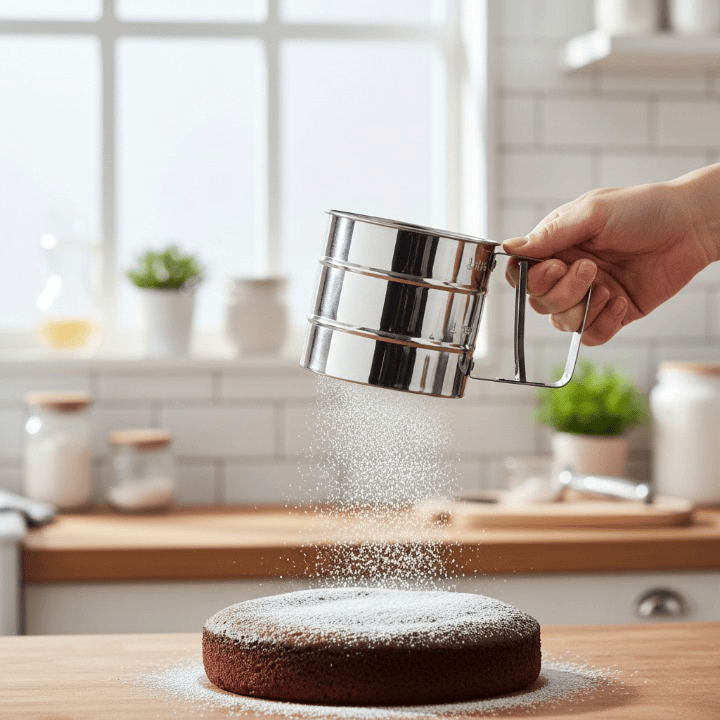 Alpha55 Tamis Saupoudreur Inox Professionnel