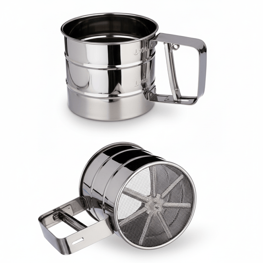 Alpha55 Tamis Saupoudreur Inox Professionnel