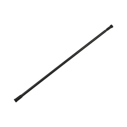 Alpha55 Tringle de douche extensible 135-250 cm noir