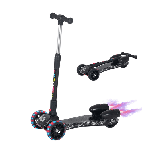 Alpha55 Trottinette 3 roues effet vapeur enfant