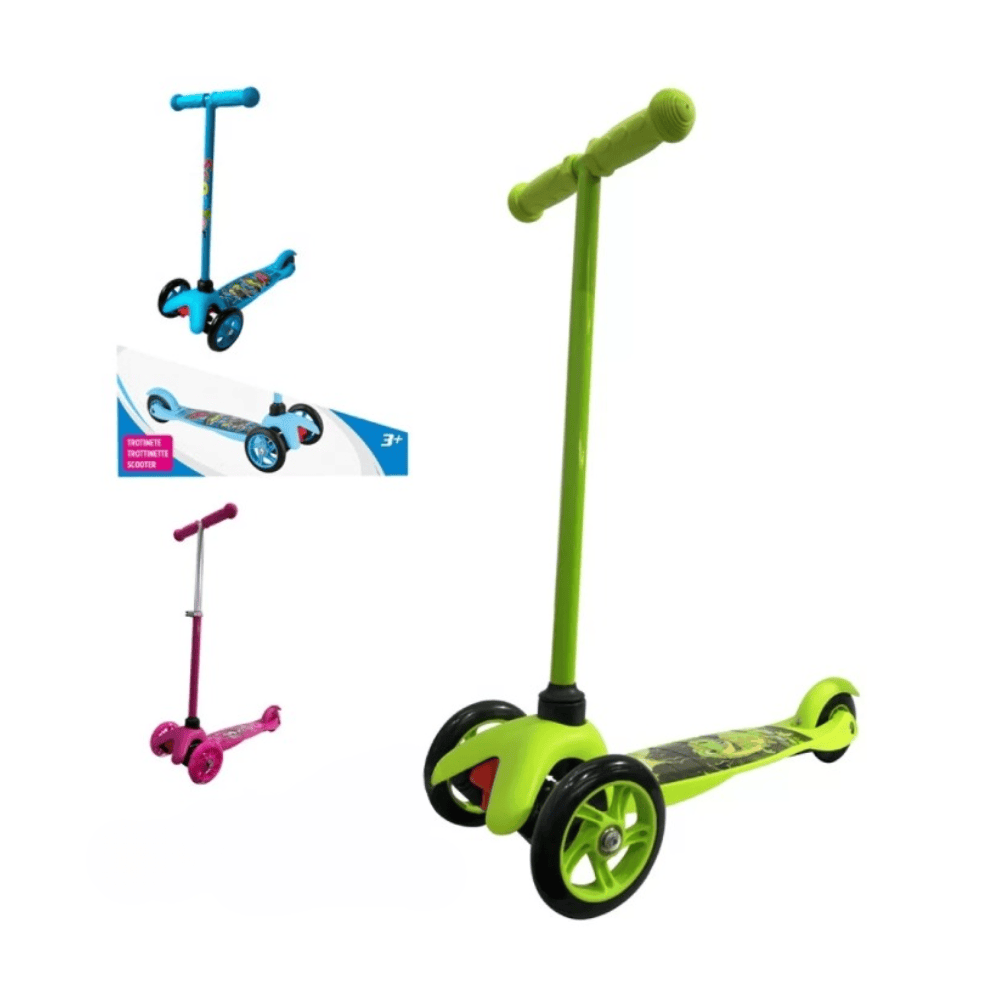 Alpha55 Trottinette 3 roues enfant stable et sécurisée