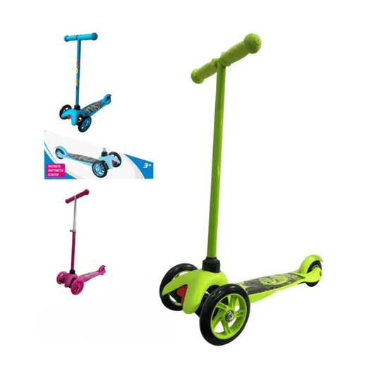 Alpha55 Trottinette 3 roues enfant stable et sécurisée