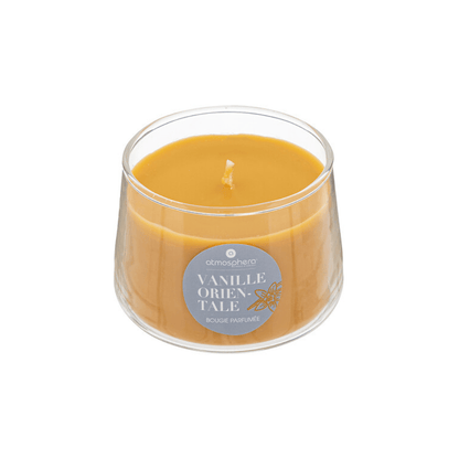 Alpha55 Vanille Bougie parfumée en pot en verre – Ambiance raffinée