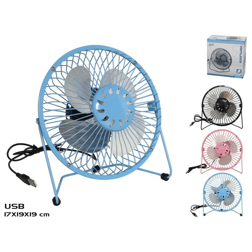 Alpha55 Ventilateur USB à poser compact et silencieux