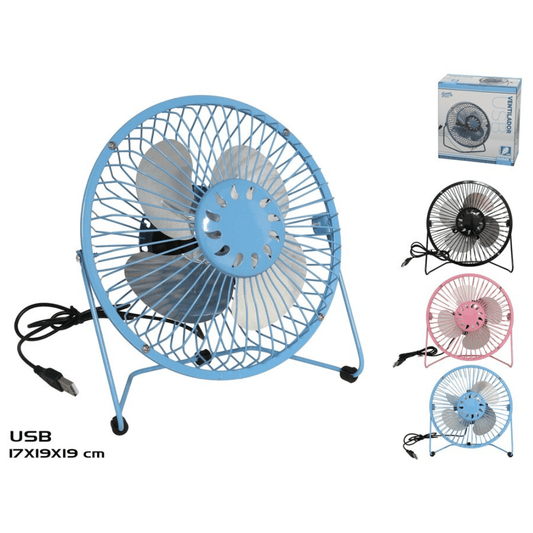 Alpha55 Ventilateur USB à poser compact et silencieux