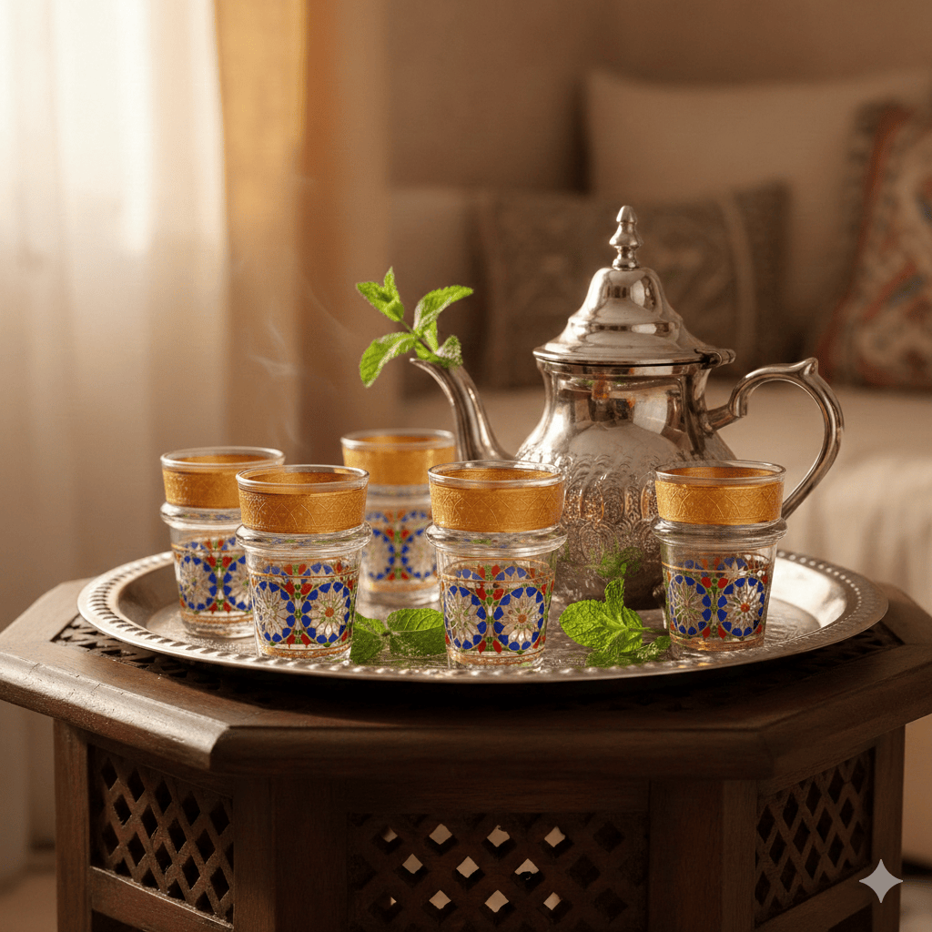 Alpha55 Verre à Thé Beldi – Tradition Authentique & Design Artisanal