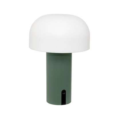 alpha55 Vert Olive Lampe Extérieure Jany PP et Métal Vert Olive