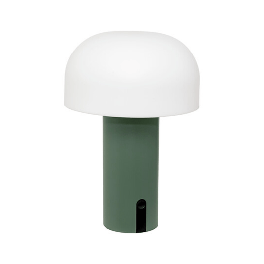 alpha55 Vert Olive Lampe Extérieure Jany PP et Métal Vert Olive
