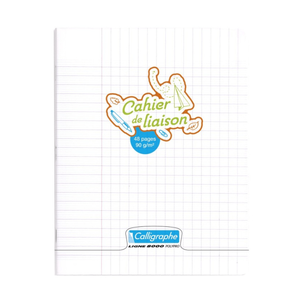 Cahier de Liaison Polypro 48 Pages — Alpha 55 Maroc