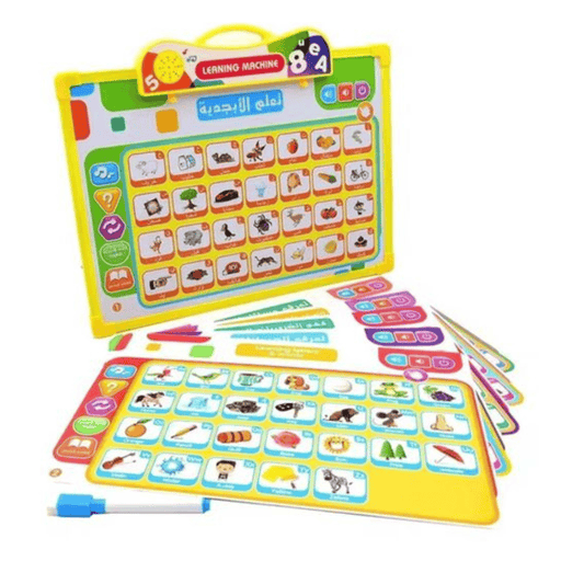 BABY CLEMENTONI Tablette alphabet arabe 19 pages éducatif enfant