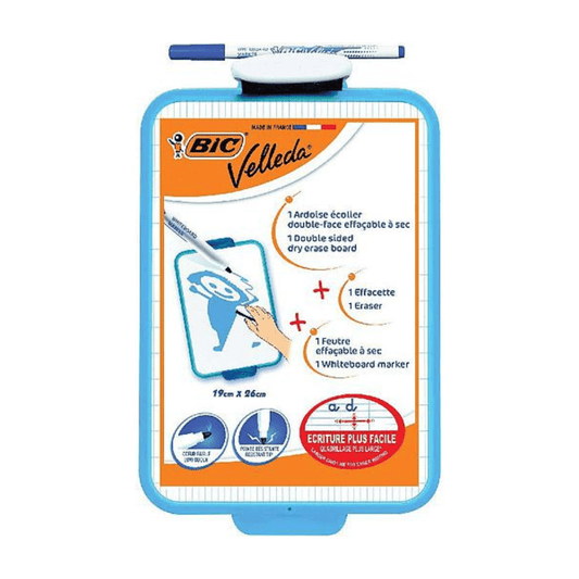 BIC Ardoise School Board Bleu avec Feutre Fin
