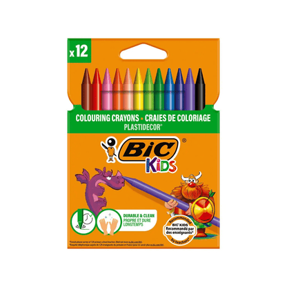 BIC BIC Kids Plastidecor Craies de Coloriage