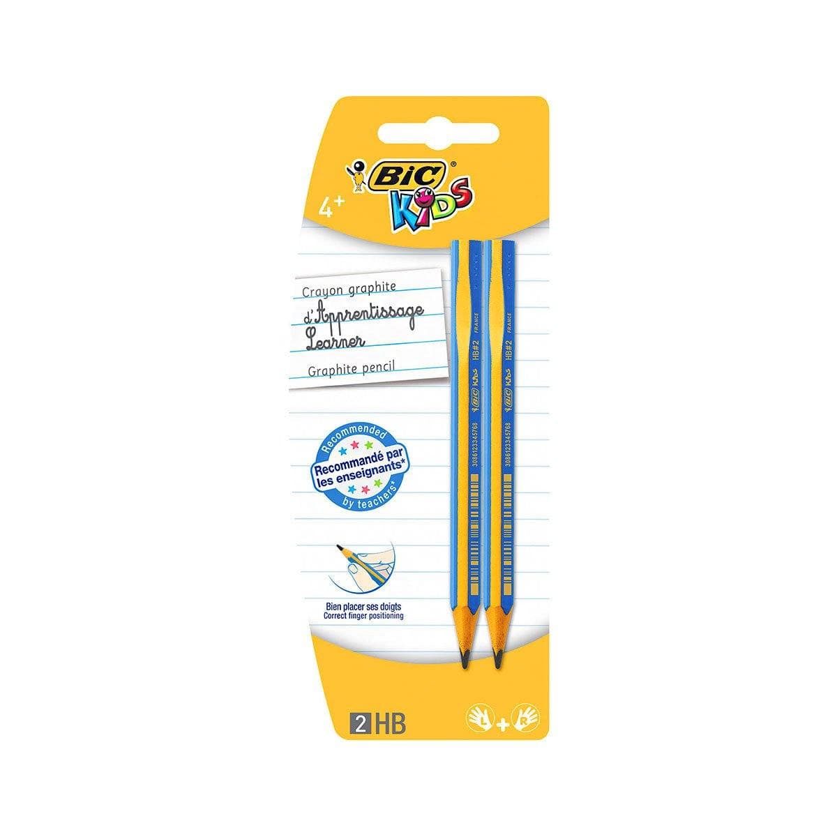 BIC Lot de 2 crayons à papier 2HB BIC Kids