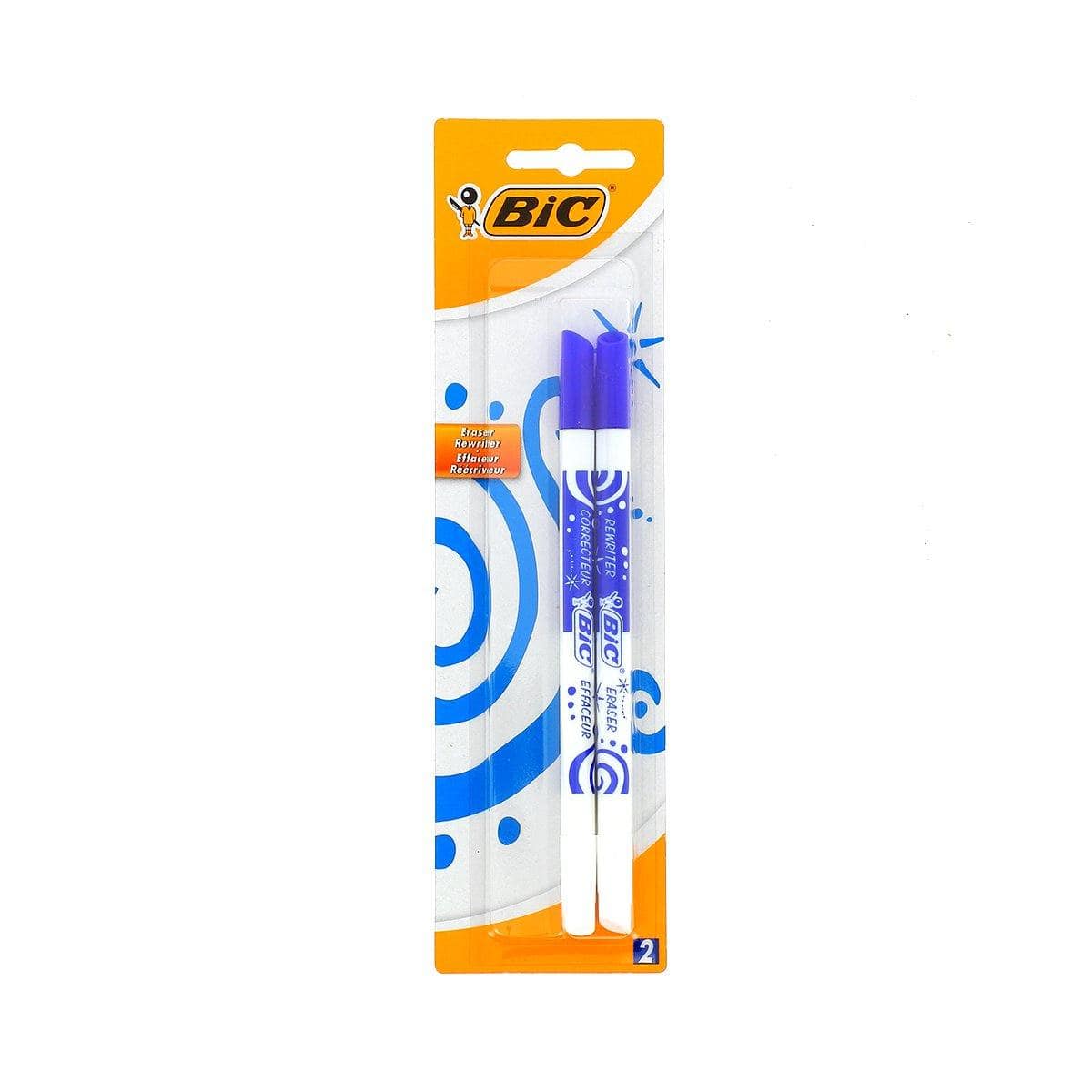 BIC Lot de 2 effaceurs - réécriveurs BIC