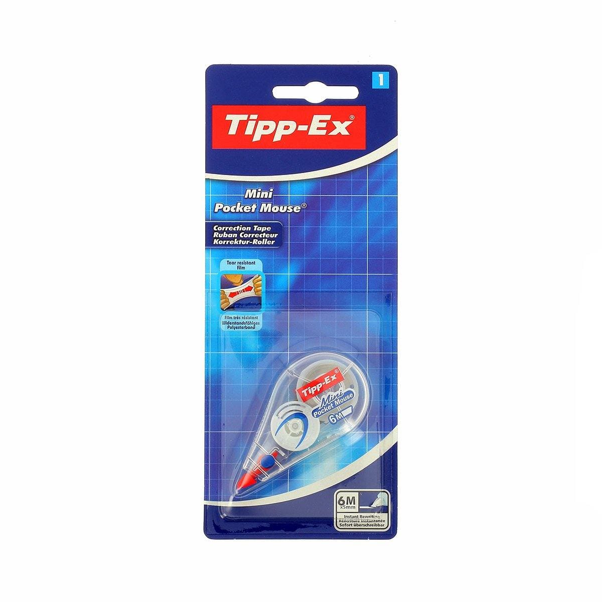 BIC Ruban correcteur Tipp-Ex mini Pocket Mouse 6m de BIC