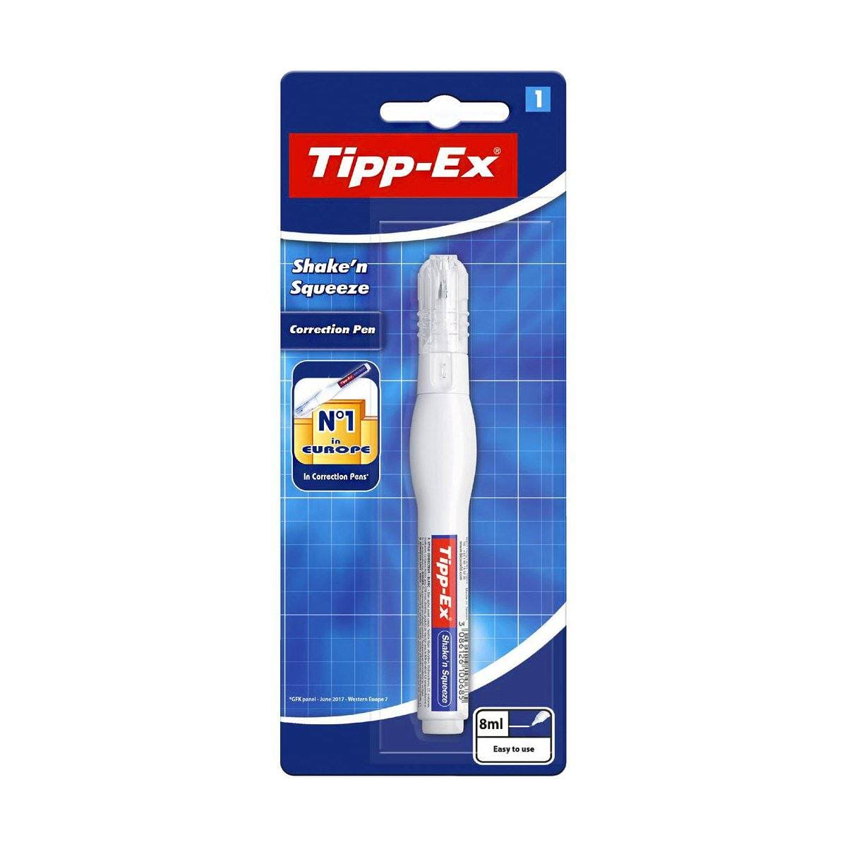 BIC Stylo correcteur Tipp-Ex Shake'n Squeeze 8ml de BIC