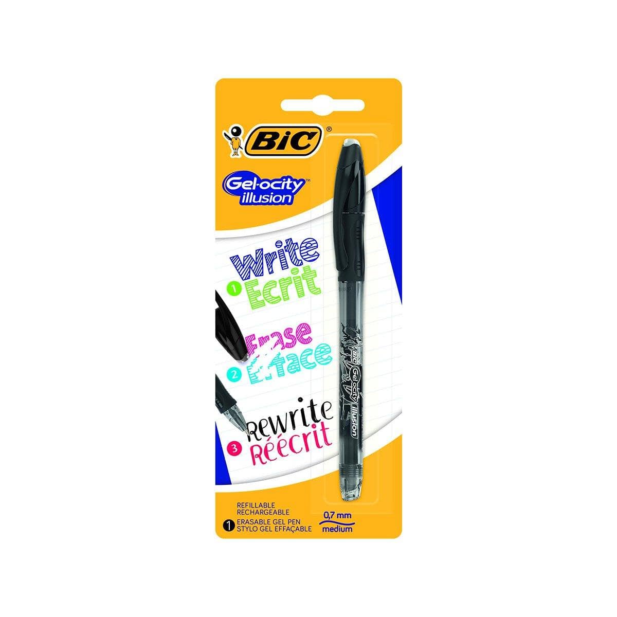 Stylo Gel-ocity illusion de Bic
