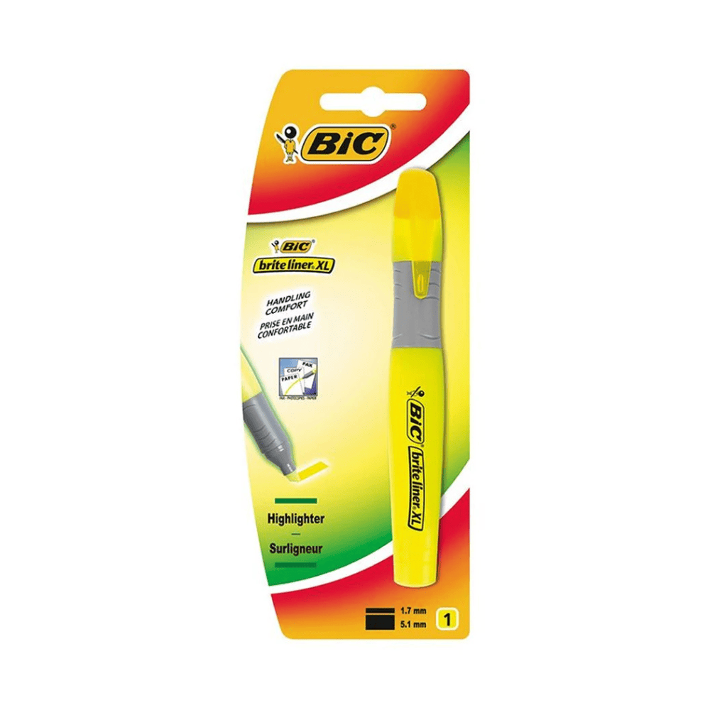 BIC Surligneur BIC Bright Liner XL – Couleurs Fluo