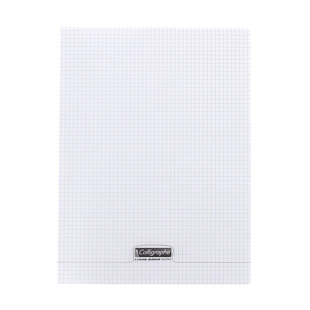 CALLIGRAPHE Cahier Piqué Calligraphe 8000 Incolore 96P 5x5
